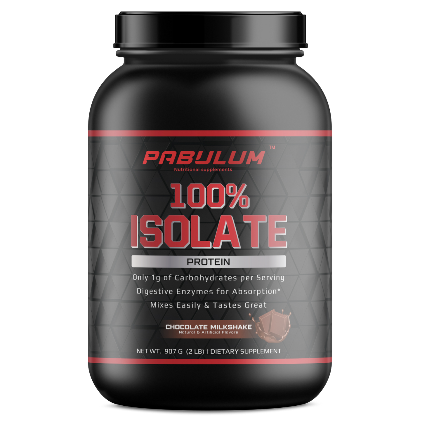 2lb 100% Whey Isolate Chocolate – 31 servings
