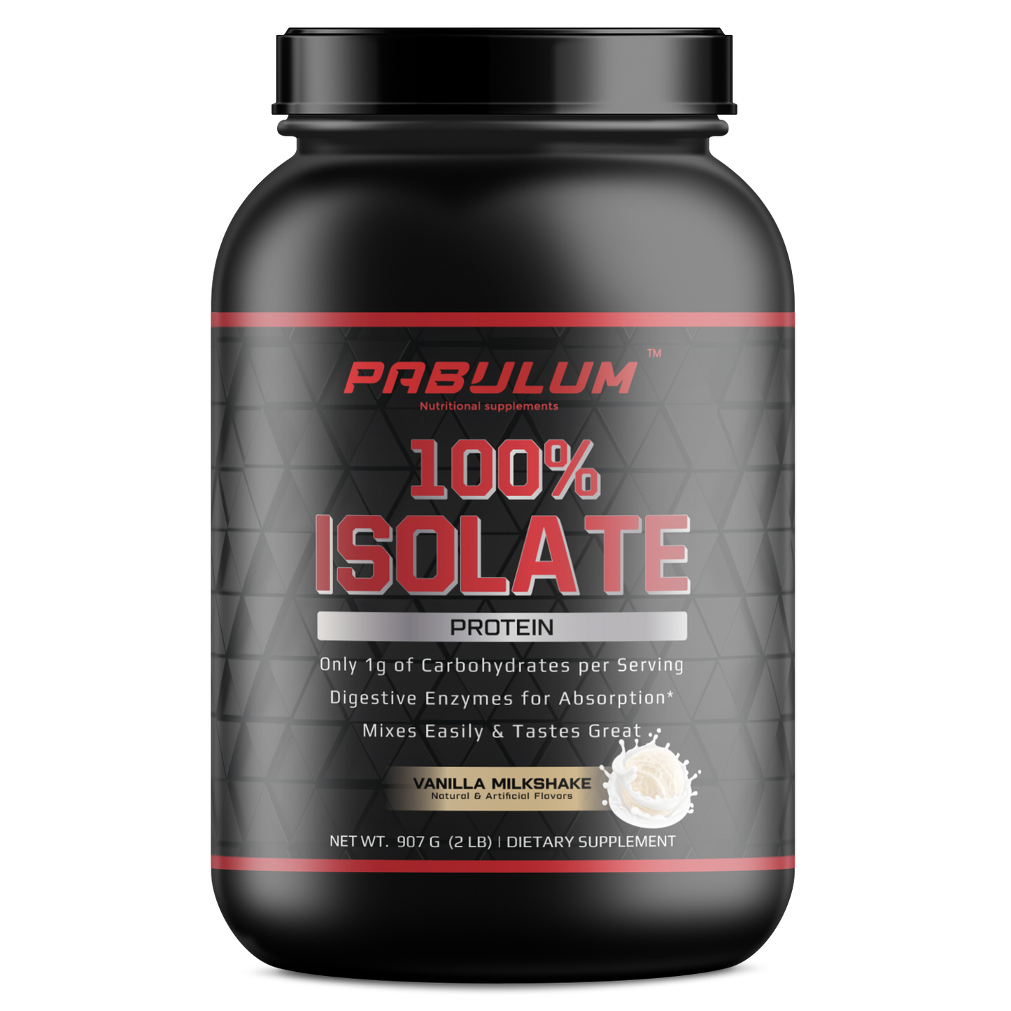 2lb 100% Whey Isolate Vanilla – 30 servings