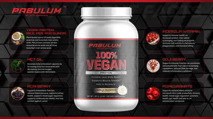 2lb Vegan Protein Vanilla – 28 servings